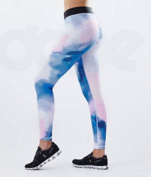 Colanti Sport Dope Razor Dama Albastri | Romania_D1077