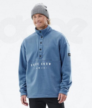Fleece Dope Comfy Barbati Albastri | Romania_D2429