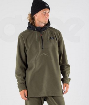 Fleece Dope Loyd Barbati Negrii Masline Verzi | Romania_D2422