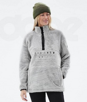 Fleece Dope Pile W Dama Gri Deschis | Romania_D1289