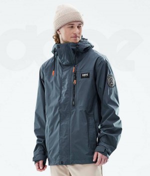 Geaca Outdoor Dope Blizzard Light Full Zip Barbati Albastri | Romania_D1497