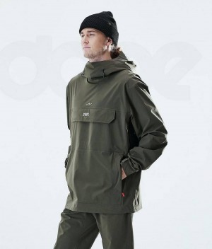 Geaca Outdoor Dope Drizzard Barbati Masline Verzi | Romania_D1712