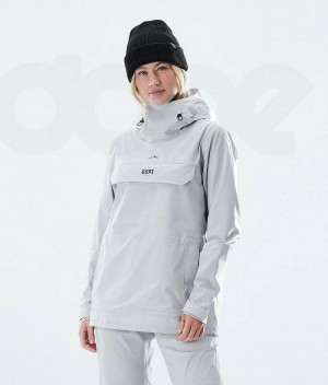 Geaca Outdoor Dope Drizzard W Dama Gri Deschis | Romania_D2196