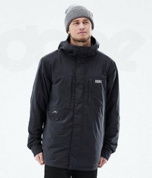 Geaca Outdoor Dope Insulated Barbati Negrii | Romania_D2389