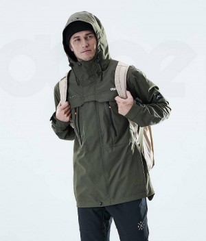 Geaca Outdoor Dope Trekker Barbati Masline Verzi | Romania_D1782