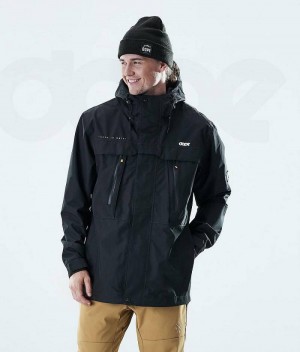 Geaca Outdoor Dope Trekker Barbati Negrii | Romania_D1446