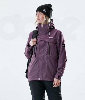 Geaca Outdoor Dope Trekker W Dama Violet | Romania_D1849