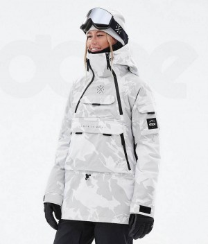 Geaca Schi Dope Akin W Dama Gri Camuflaj | Romania_D1408