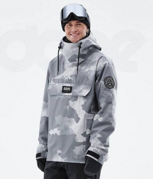 Geaca Schi Dope Blizzard Barbati Gri Camuflaj | Romania_D2355