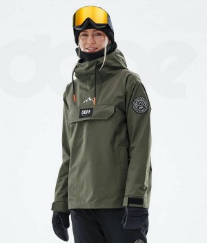 Geaca Schi Dope Blizzard W 2021 Dama Masline Verzi | Romania_D2447
