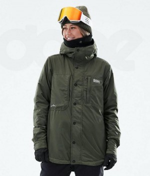 Geaca Schi Dope Insulated W Dama Masline Verzi | Romania_D2298