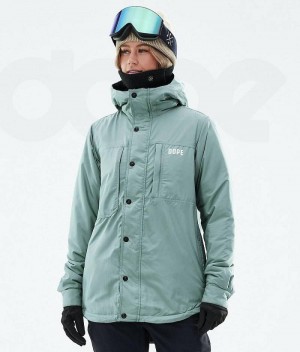 Geaca Schi Dope Insulated W Dama Verzi | Romania_D1343