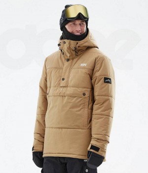 Geaca Schi Dope Puffer Barbati Aurii | Romania_D1168