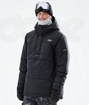 Geaca Schi Dope Puffer Barbati Negrii | Romania_D2371
