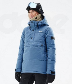 Geaca Schi Dope Puffer W Dama Albastri | Romania_D1599