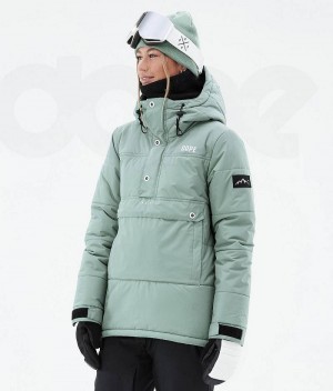 Geaca Schi Dope Puffer W Dama Verzi | Romania_D2454