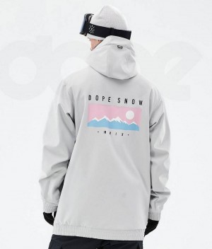 Geaca Schi Dope Yeti Barbati Gri Deschis | Romania_D1103
