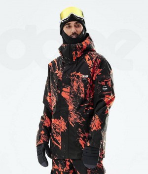 Geaca Snowboard Dope Adept 2021 Barbati Portocalii | Romania_D1708