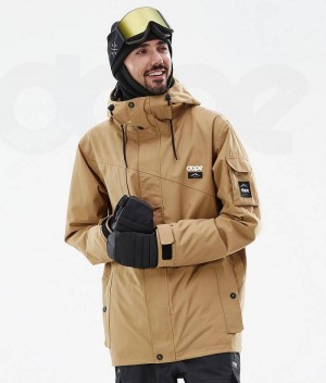 Geaca Snowboard Dope Adept Barbati Aurii | Romania_D1376