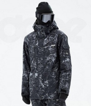 Geaca Snowboard Dope Adept Barbati Negrii | Romania_D1582