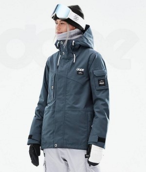 Geaca Snowboard Dope Adept W 2021 Dama Albastri | Romania_D1180