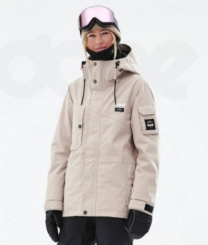 Geaca Snowboard Dope Adept W Dama Bej | Romania_D1398