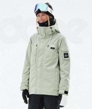 Geaca Snowboard Dope Adept W Dama Verzi | Romania_D1300
