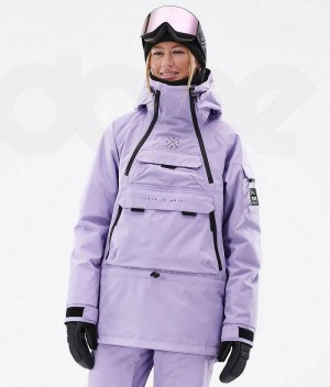 Geaca Snowboard Dope Akin W Dama Violet | Romania_D1429