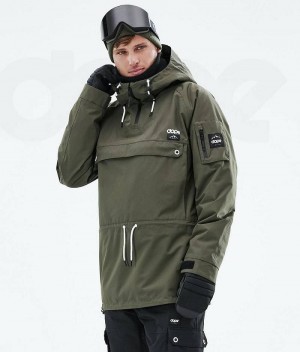 Geaca Snowboard Dope Annok 2021 Barbati Masline Verzi | Romania_D1974