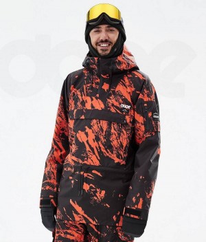 Geaca Snowboard Dope Annok Barbati Portocalii | Romania_D2147