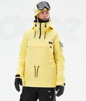 Geaca Snowboard Dope Annok W 2021 Dama Galbeni | Romania_D1402