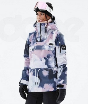 Geaca Snowboard Dope Annok W Dama Bleumarin Roz | Romania_D2219