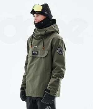 Geaca Snowboard Dope Blizzard 2021 Barbati Masline Verzi | Romania_D2189