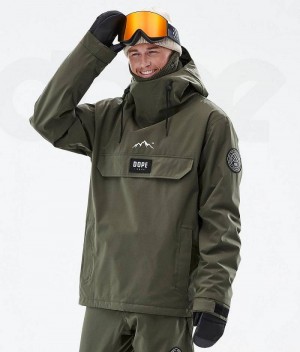 Geaca Snowboard Dope Blizzard Barbati Masline Verzi | Romania_D2095