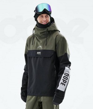 Geaca Snowboard Dope Blizzard LE Barbati Negrii Masline Verzi | Romania_D1043