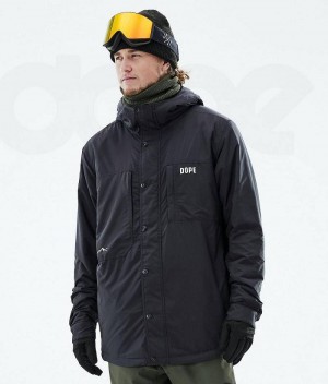 Geaca Snowboard Dope Insulated Barbati Negrii | Romania_D1434