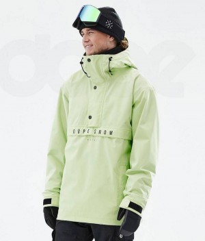 Geaca Snowboard Dope Legacy Barbati Verzi Deschis | Romania_D2171