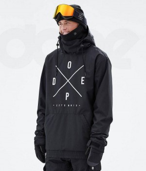 Geaca Snowboard Dope Migoo Barbati Negrii | Romania_D2086