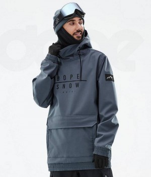 Geaca Snowboard Dope Wylie Barbati Albastri | Romania_D2136