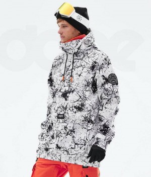 Geaca Snowboard Dope Wylie Barbati Albi Negrii | Romania_D1166