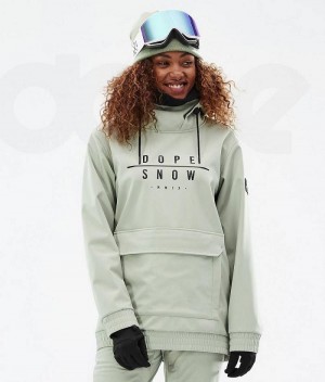 Geaca Snowboard Dope Wylie W Dama Verzi | Romania_D2029