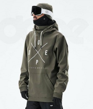 Geaca Snowboard Dope Yeti 2021 Barbati Masline Verzi | Romania_D1591