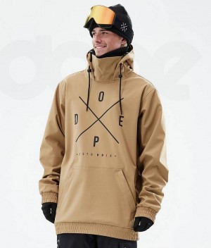 Geaca Snowboard Dope Yeti Barbati Aurii | Romania_D1307