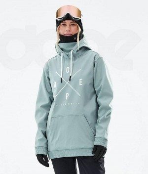 Geaca Snowboard Dope Yeti W 2021 Dama Verzi | Romania_D1301