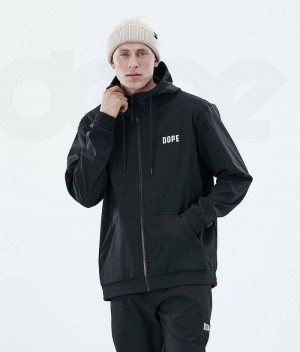 Hanorace Dope Flight Full Zip Barbati Negrii | Romania_D2451