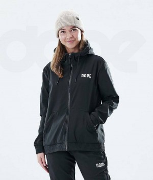 Hanorace Dope Flight W Full Zip Dama Negrii | Romania_D1887