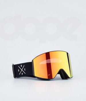 Ochelari Ski Dope Sight Dama Negrii Rosii | Romania_D2044