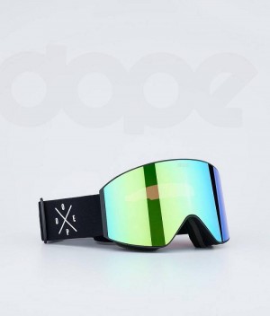 Ochelari Ski Dope Sight Dama Negrii Verzi | Romania_D2059