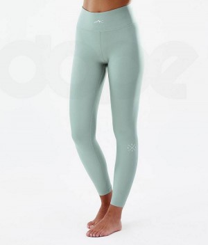 Pantaloni Base Layer Dope Snuggle W Dama Verzi | Romania_D2154