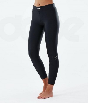 Pantaloni Base Layer Dope Snuggle W Dama Negrii | Romania_D2258